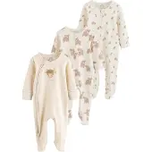 Next Pyjamas camel / ljusbeige / choklad