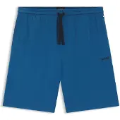 BOSS Logo-embroidered shorts in stretch cotton