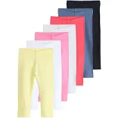 Next Leggings mörkblå / ljusgul / ljusgrå / korall / rosa / svart / vit