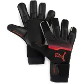 Puma Målvaktshandske Ultra Ultimate Hybrid Eclipse - Svart/Röd, storlek 9½