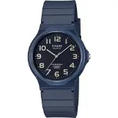 Casio Klocka - - MQ-24UC-2BEF - Blå Plast - 33 mm - Vattentålig 3 bar