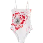 Ted Baker Baddräkt gammalrosa / röd / svart / vit