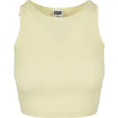 Urban Classics Topp pastellgul