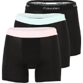 Calvin Klein 3 Pack Boxer Briefs Icon Cotton Stretch