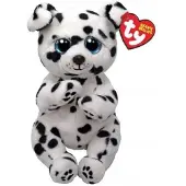 TY Beanie Bellie Rowdy - Dalmation Hund - 15 cm, Vit/Svart