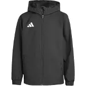 Adidas Jacka All Weather Entrada 26 - Svart/vit Barn, storlek 176 cm
