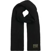 Superdry unisex. Y9310081A Stickad halsduk Workwear svart (OSFA), Casual, Ull, Återvunnen polyester, Hållbar