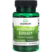 Swanson Health Kronärtskocksextrakt, 250 mg, 60 kapslar