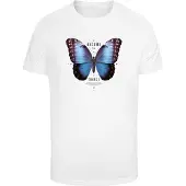 Mister tee T-shirt ' Become the Change' blandade färger / vit
