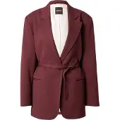 BOSS Oversized-fit blazer with belt