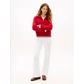Tommy Hilfiger Mid Rise Flared White Jeans