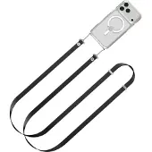 Spigen DA30L, Halsrem, Svart, Nylon, Läder, Apple, 0,9 m