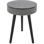 AVCOM Speaker Table with Bluetooth Black