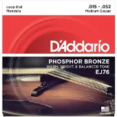 Daddario EJ76 Phosphor Bronze Mandola Strings Medium 15-52