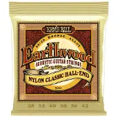Ernie Ball 2069 Earthwood 80/20 Folk Nylon Ball End strenge