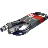 Stagg SMC10 10m XLR to XLR Microphone Cable Black