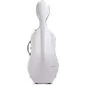 Bam SUP1005XL Supreme Ice Hightech Cello Case White and Silver