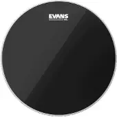 Evans Black Chrome Drum Head 8 Inch