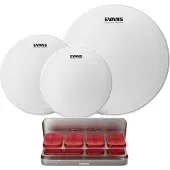 Evans HD Dry Rock Tom Pack 10" 12" 16" Heads