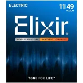 Elixir 12102 NANOWEB Medium Strings 11-49