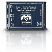 Palmer DUETTO Nano Mixer for Guitars + Line Signals