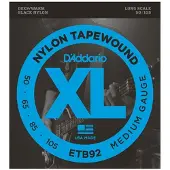 D'addario And Co ETB92 Tapewound Bass Medium 50-105 Long Scale Strings