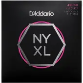 D'addario And Co NYXL45130 Bass Gtr 5 String Set Light Long Scale 45-130