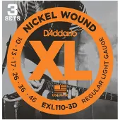 D'addario And Co EXL110 10-46 3 Pack