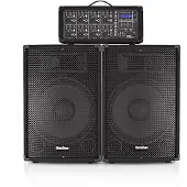 SubZero SZPA-815 300W 15-tums PA-System med Digital Mediaspelare
