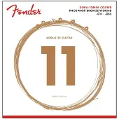 Fender 860CL Fosforbrons Dura-Tone Coated Akustiska Strängar 11-52