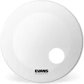 Evans EQ3 Resonant Coated White Bass Drum Head 20 Inch