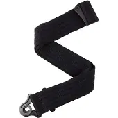 D'addario And Co D’Addario 50BAL01 Auto Lock Guitar Strap Black Padded Stripes