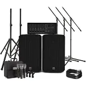 SubZero SZPA-612 250W 12-tums PA-System med Mikrofoner och Stativ