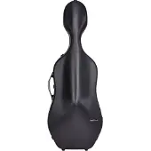 Bam SUP1005XL Hightech Polycarbonate Cello Case Black with Black Handle
