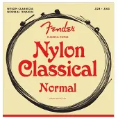 Fender 130 Klassiska Nylon Clear Silver Ball End Strängar 28-43