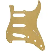 Fender 11-håls Modernt Stratocaster-plektrumskydd Guldfärgat