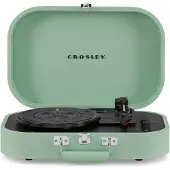 Crosley Discovery Portable Turntable with Bluetooth Out Seafoam