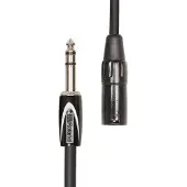 Roland 1/4-tums TRS - XLR Anslutningskabel 10ft / 3m