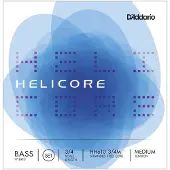 Daddario Helicore Hybrid Double Bass String Set 3/4 Size Medium
