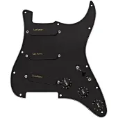 Lace Pickups Lace Sensor Gold Loaded Pickguard SSS Black