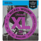 Daddario ESXL120 Ball End Electric Strings Super Light 9-42
