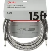 Fender Deluxe 5.5 m Rak Instrumentkabel Svart Tweed
