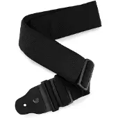 Daddario 74T000 3 Inch Wide Bass Guitar Strap w/ Internal Pad Black
