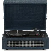 Crosley Voyager Portable Turntable with Bluetooth Out Navy