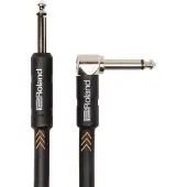 Roland Vinklad/Rak Instrumentkabel 10ft / 3m