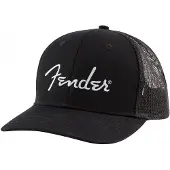 Fender Silver Snapback Keps Svart One Size