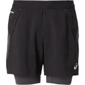 Asics Men's Road 2n1 5in Short Performance Black/graphite Grey