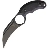 Bastinelli Creations HARPY Fixed Blade Black