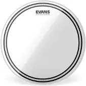 Evans EC2 Edge Control SST Clear Drum Head 18