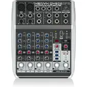 Behringer XENYX QX602MP3 6-Input Mixer med MP3-spelare